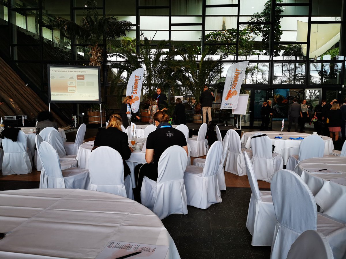 grube_nicole's tweet image. Auf der E-Learning Summit 2019 in der Biospäre Potsdam #Elearningsummit #BiosphärePotsdam