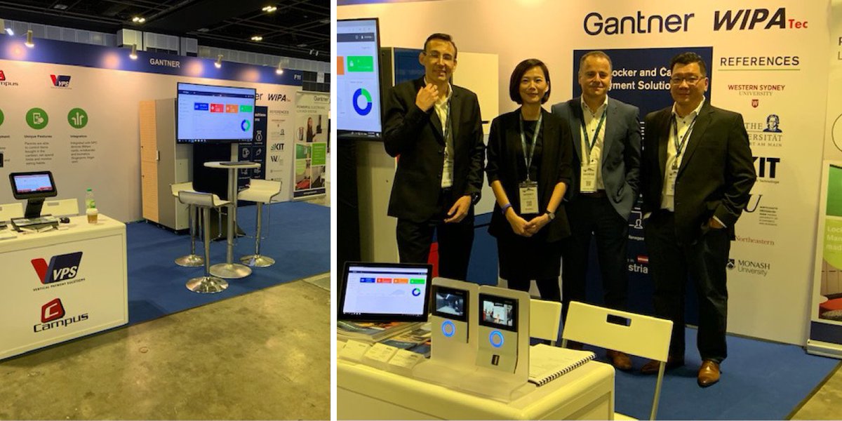 GantnerGroup's tweet image. The @edutech_asia show was starting yesterday – stop by our booth F11 and inform yourself about our locker lock solutions.

#GANTNER #smartlocks #lockerlocks #accesscontrol #cashlesspayment #education #edutech #asia #singapore #EduTechAsia