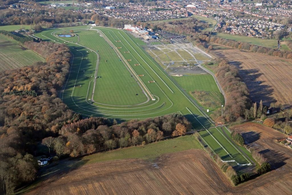 Haydock Park Racecourse is set in an area of parkland bounded by the towns of #Haydock to the West, #AshtonInMakerfield to the North, #Golborne to the East and #NewtonLeWillows to the South. The current racecourse was opened in 1899. #Lancashire