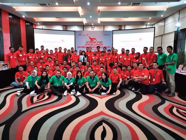 Diklat Telkom Akses membentuk karakter teknisi yg disiplin dan berintegritas by Lita Gading Consultant