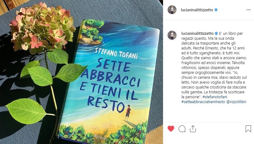 Luciana Littizzetto su “Sette abbracci e tieni il resto” stefanotofani.wordpress.com/?p=653