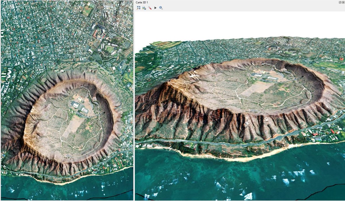digital terrain model qgis