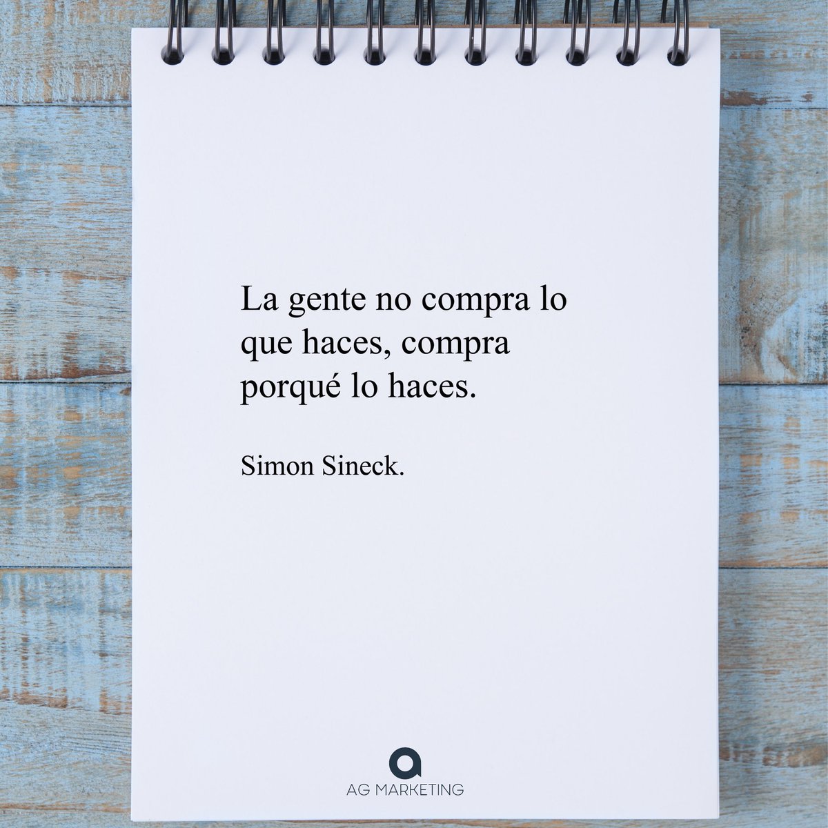 “La gente no compra lo que haces, compra porque lo haces” 📝

¡ Feliz Martes ! ✌🏾

#agenciadigital #creatividad #motivacion #AgMarketing #diseño #marketingdigital #mkt