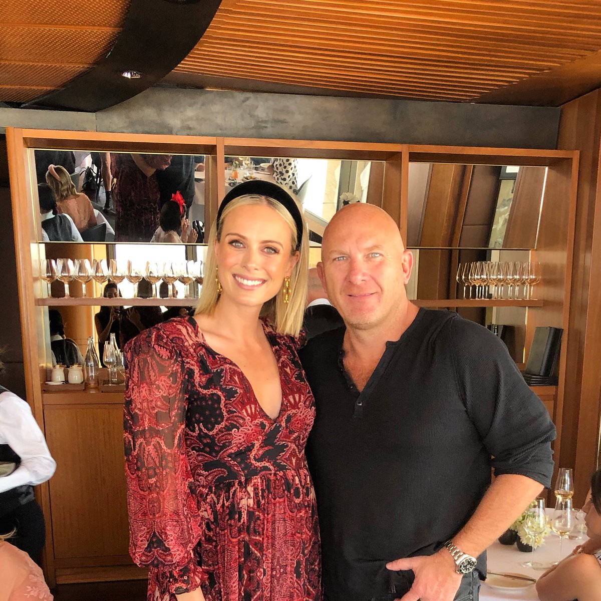 chefmattmoran's tweet photo. Kicking off the Melbourne Cup with a full house  at @ariarestaurant and the gorgeous @sylviajeffreys 🐎 🥂🏆 #melbournecup #ariarestaurant #sydney #giddyup https://t.co/q4If1wJP6F