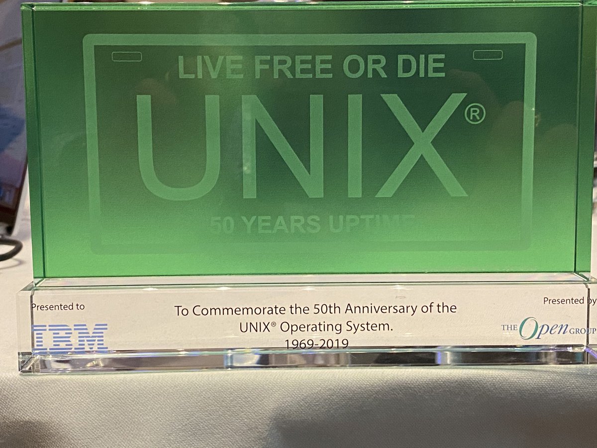 ARSzakal's tweet image. #IBM was recognized today for our UNIX leadership by #TheOpenGroup for #AIX #ogAMS
