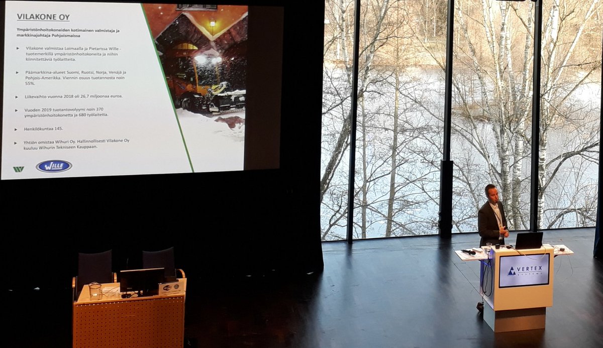 KAuttila's tweet photo. Asiakkaan ääni. Vilakone Oy:n Juha-Pekka Saukko kertomassa #VertexFlow #PDM järjestelmän käyttöönottoprojektista ja sen kautta saavutetuista hyödyistä #PLM #vertexsystems #asiakaspuheenvuoro https://t.co/mJjC8uTG4u