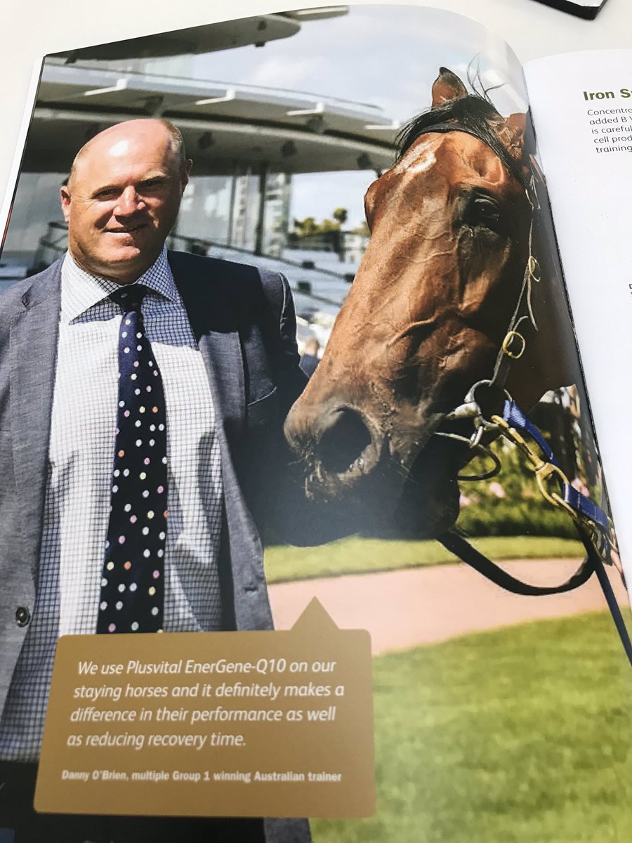 Ciara_Watt's tweet photo. Such great news to wake up to this morning, huge congrats to Plusvital customer Danny O’ Brien on winning this year’s Melbourne Cup!! #vitaledege #empowerperformance https://t.co/trhjZG9jLz