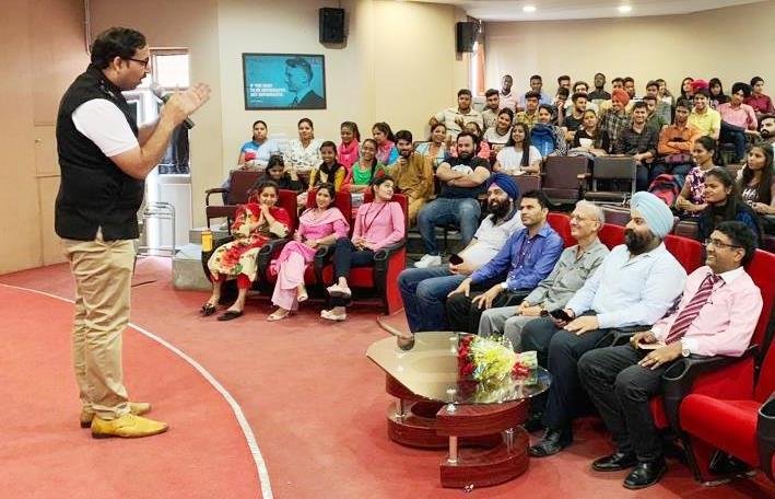 "The Youth of Today are the leaders of tomorrow."

Highly inspirational talk on #Startups by Motivational speaker Mr. Vikas Jolly encourage and influence students of #MBA and #BBA to become innovative change makers. Great initiative taken by Entrepreneurship Club, GJIMT.