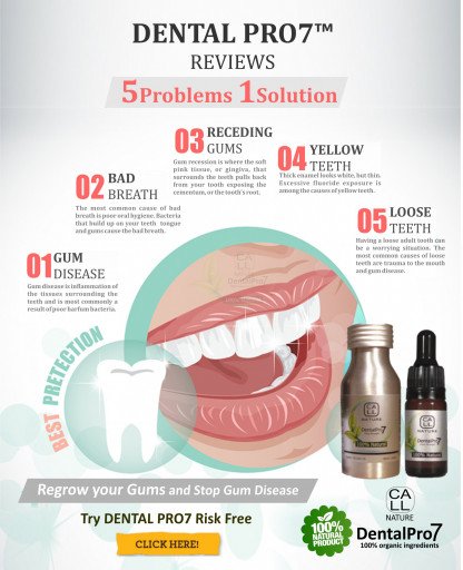 Tackles gum, tooth and breath problems: Dental Pro 7 is the only solution to contain an impressive arsenal of 11 separate antibacterial and antioxidant extracts to tackle your gum, tooth and breath problems from every angle possible!