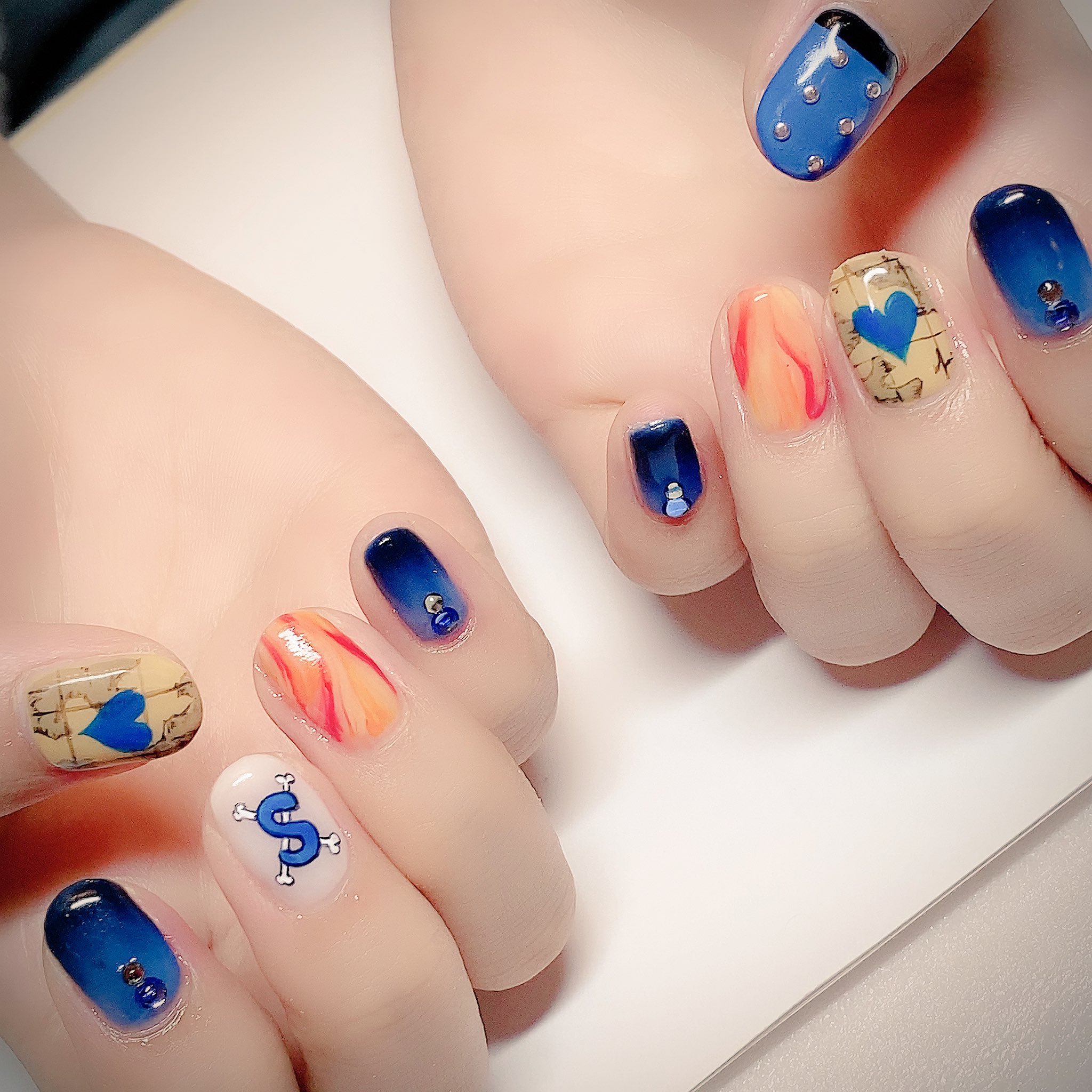 Koririo Nail Twitter પર ワンピース サボ モチーフネイル ご来店ありがとうございました 痛ネイル 痛くない痛ネイル ワンピース サボ T Co G96yxalita Twitter