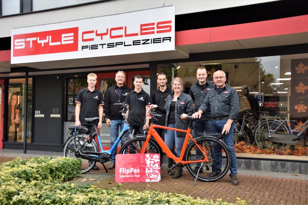 Nieuwe FlipPas-deelnemer: Fietswinkel Style Cycles! Nieuw, gebruikt, halen, brengen en een winkel op een strategische locatie - vlak bij de middelbare scholen. En nu ook FlipPas-deelnemer! #sparenintiel