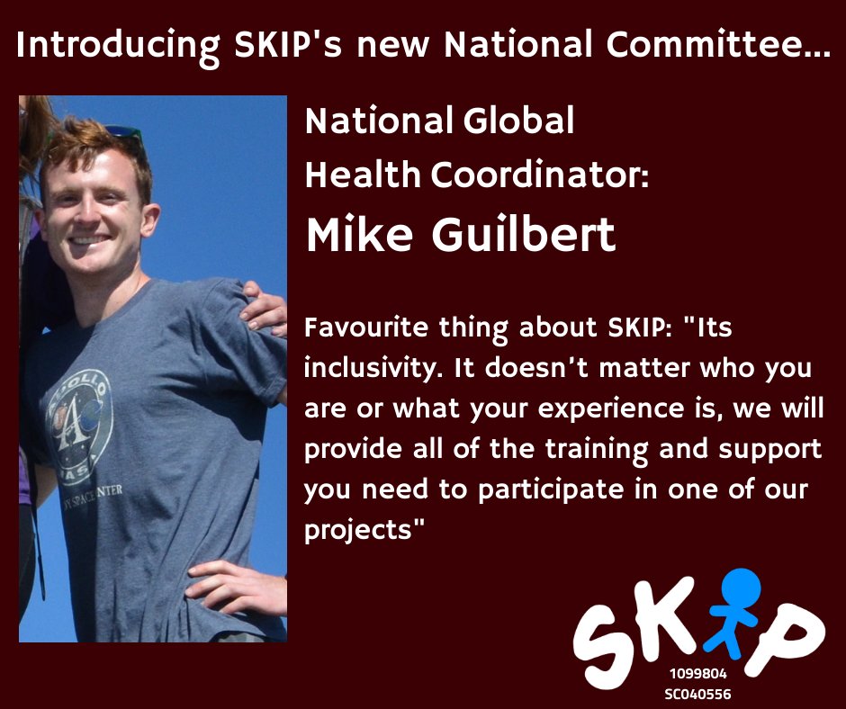SKIP_Global's tweet photo. SKIP is committed to improving the health and wellbeing of children worldwide. Here's a quick introduction to our National Global Health Coordinator, Mike Guilbert #SKIP2019 #SKIPHYPE #WeAreSKIP https://t.co/4zLXZzbRxE