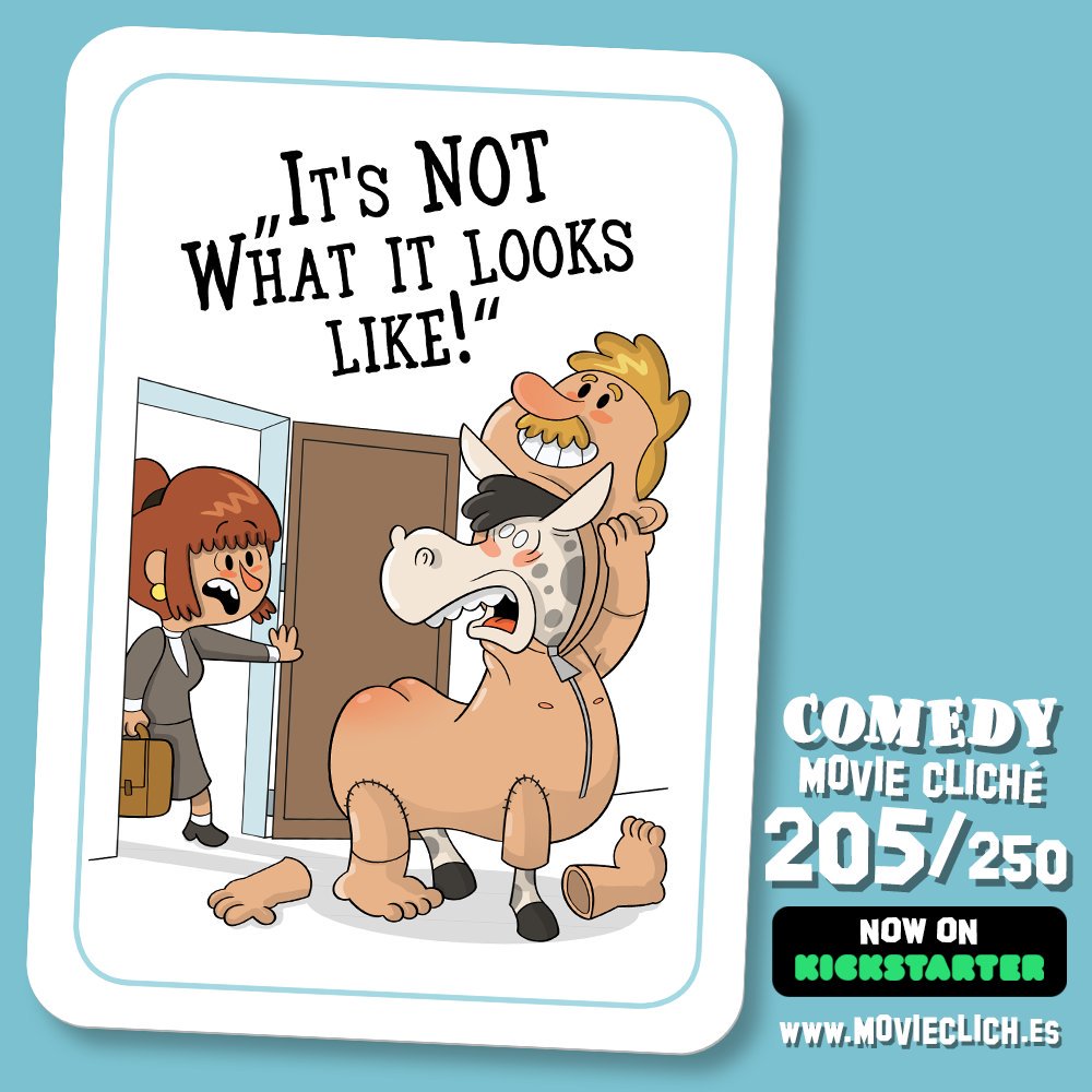 It's just the end of our Kickstarter!
TONIGHT! Hurry!
🐴 MovieClich.es