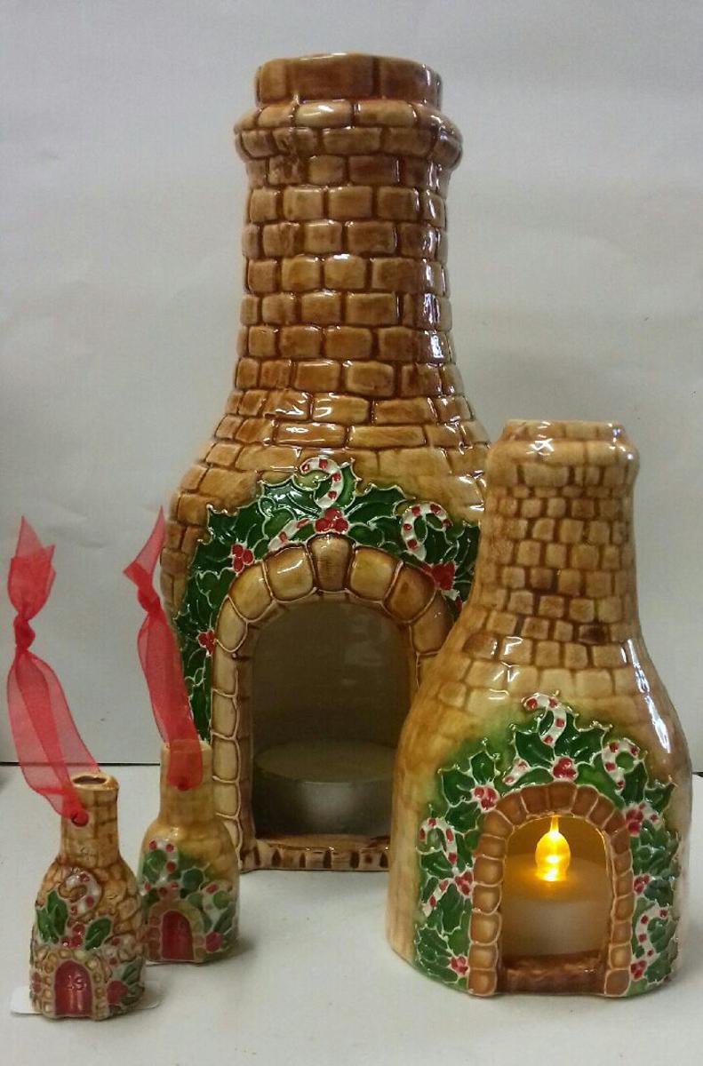 Christmas bottle kiln decorations exclusive @Burslempottery @Middleport_Pot #availablenow #visitstoke#stokeculture#wearestoke