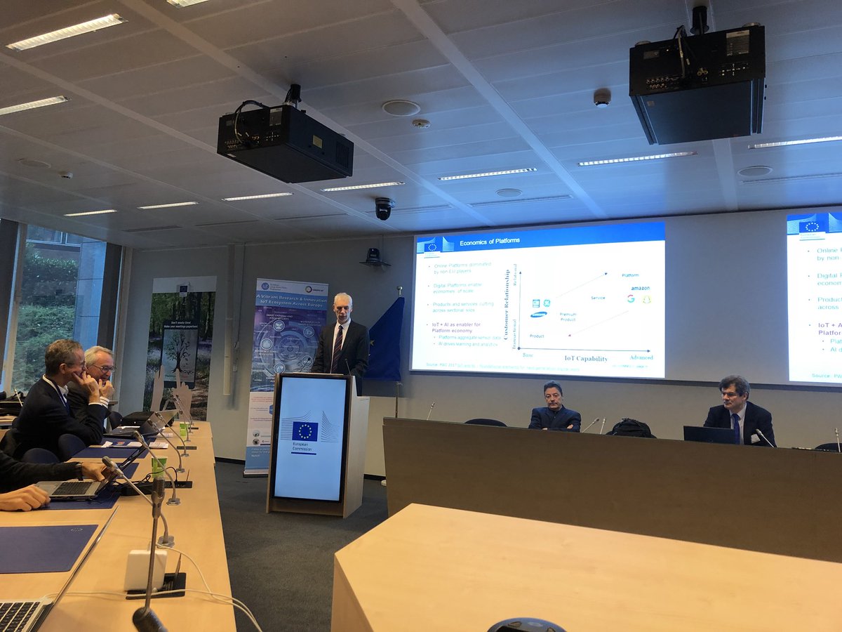 There is still a lot to do to have a leadership in #digital platforms. And this is needed since they promote scale economies and #SMEs Rolf Riemenschneider <a href="/EU_Commission/">European Commission</a> #IotLSP