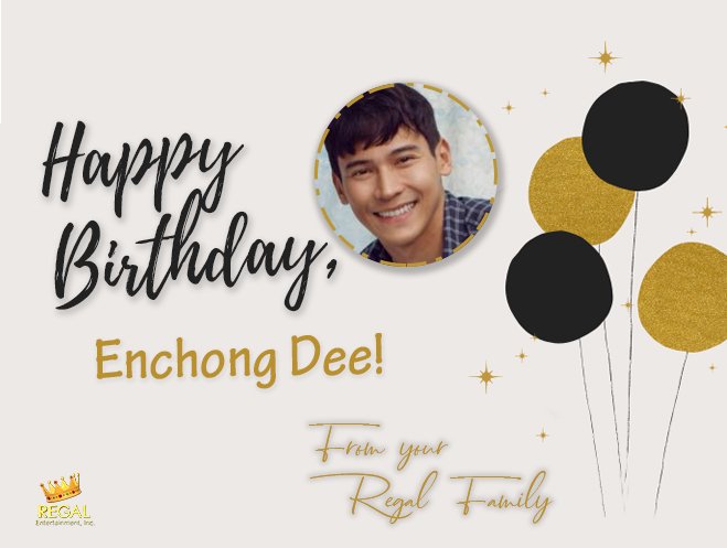 Happy Birthday Enchong Dee! We love you and Bert is now on NETFLIX!  