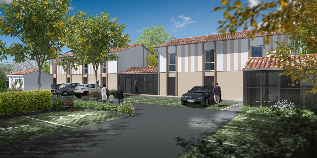 SeveriniPL's tweet photo. LANCEMENT DE PROGRAMME !
LE HAILLAN, BORDEAUX METROPOLE
Découvrez vite cette charmante petite copropriété de 16 logements composée de maisons T3 et T4 en duplex avec jardins et de T2.
Plus de renseignements 05.35.54.20.77/78/79 - partenaire@severini.com https://t.co/D4KAJHD3T6