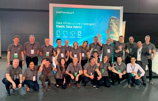 INFINIDAT_EMEA's tweet photo. Ready to go - #VMworld2019! Our team is at hand to resolve your #datastorage challenges... Come and see us right away! :-) https://t.co/sHlywcHgYp