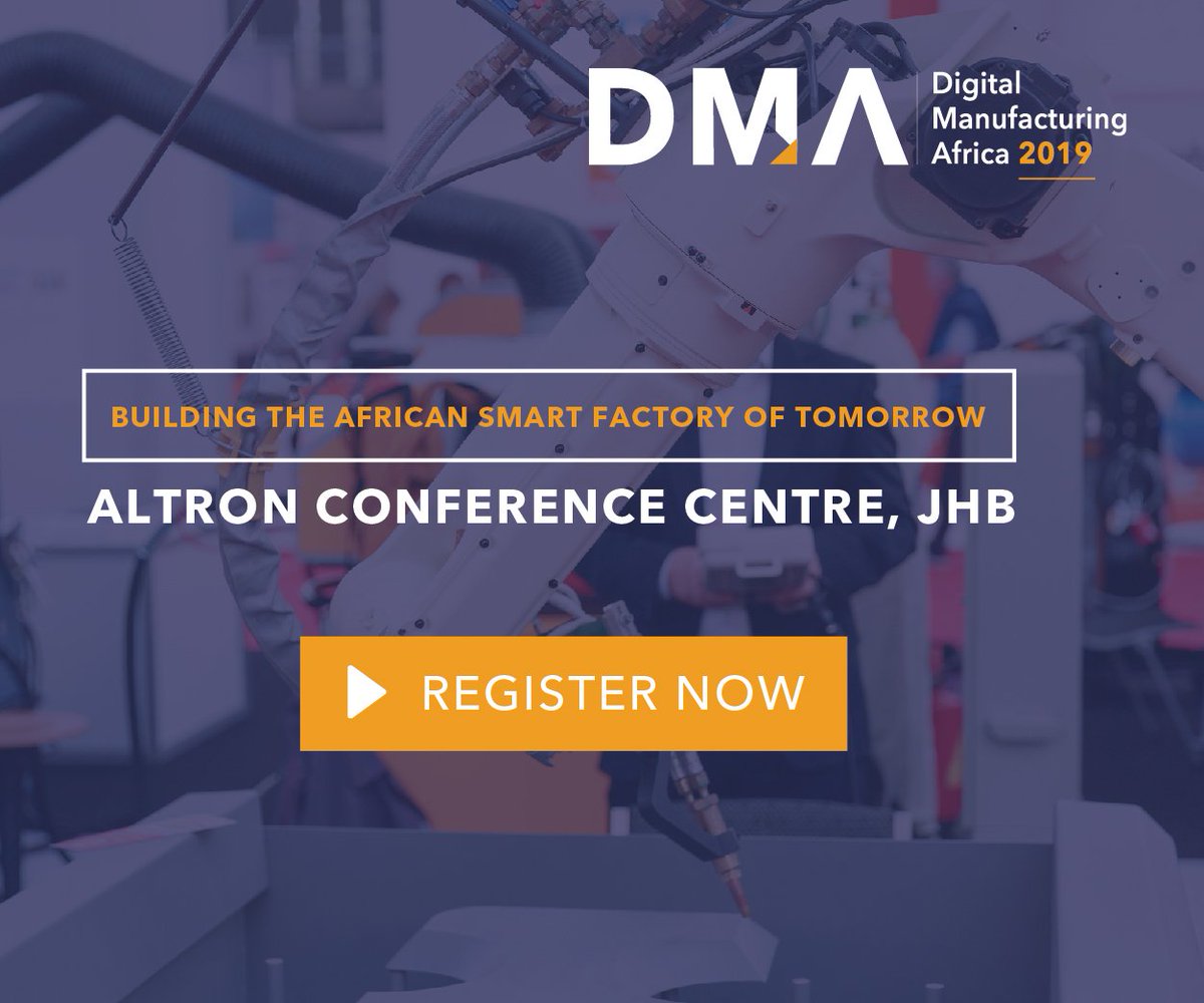 DigiManAfrica's tweet photo. It’s #ChooseDay and the right choice is to register NOW for 2019’s Digital Manufacturing Africa forum. 

https://t.co/XVs8qwPy7r #DigitalManufacturingAfrica 

Early Bird discount: Save R2000 off your delegate ticket until 08 Nov 2019. Act fast! https://t.co/4BfPuvQpJV