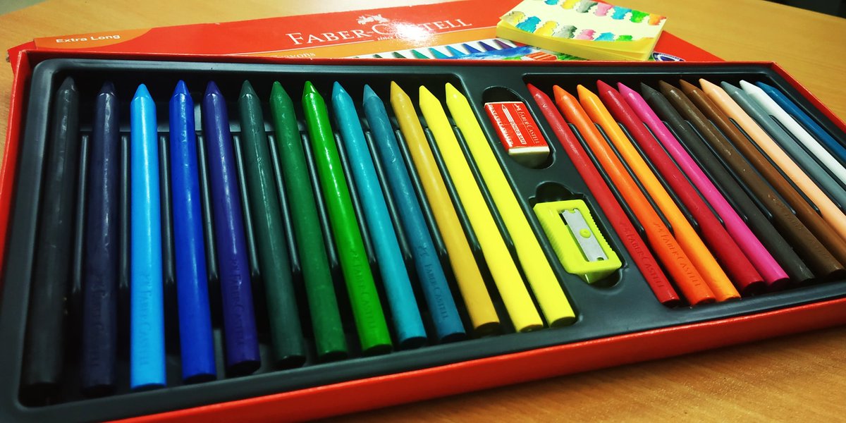 I had a really tough last week and needed something to cheer myself up.
So I went ahead and bought myself new set of crayons! 
🖤💜💙💚💛🧡♥️

<a href="/AcademicChatter/">Academic Chatter™</a>