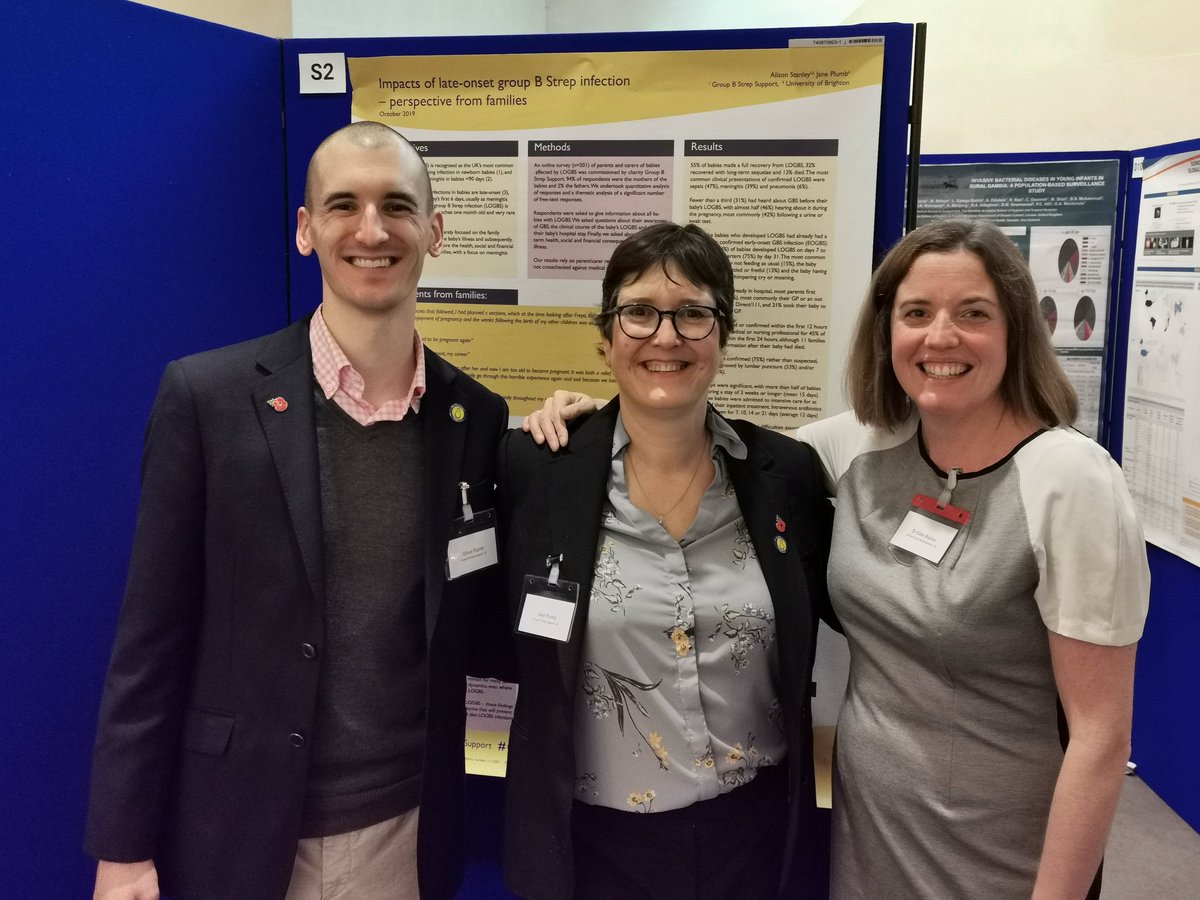 JanePlumb's tweet photo. With the awesome @kate3539 at the @M_R_F Meningitis & Septicaemia Conference 2019 - looking forward to hearing her talk about the @GBS3Trial & how this will impact prevention of #groupBStrep on the UK & beyond #MRFconf https://t.co/mRsivPr2oO