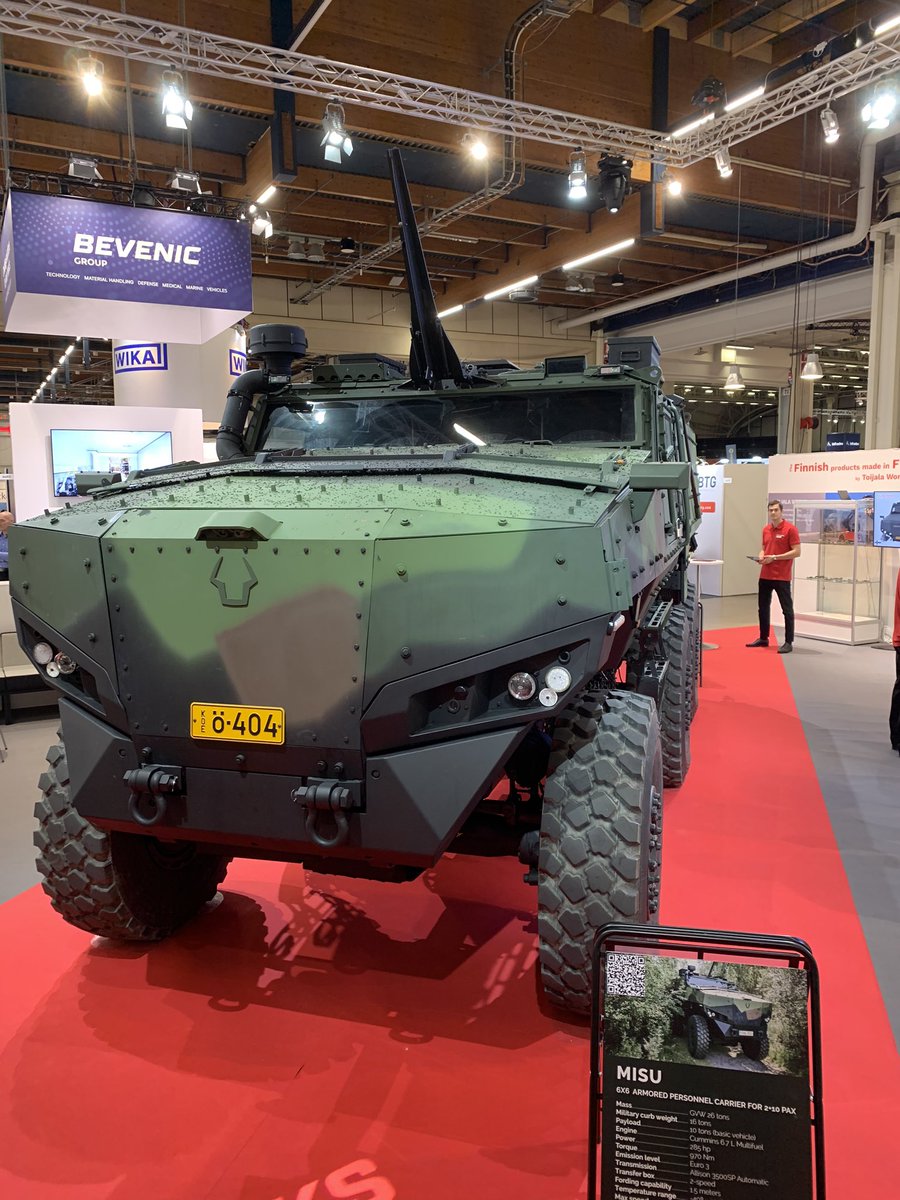 JeremiaMerela's tweet photo. @ProtolabF #misu miehistönkuljetusajoneuvo nähtävissä #Teknologia19 messuilla,Toijala Worksin ständillä 6d80! 🛸
@Teknologiamessu #toijalaworks #protolab https://t.co/e1FtmoXW6K