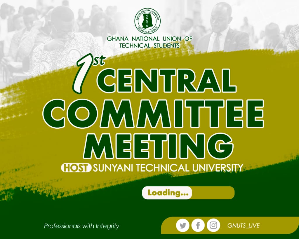 CC meeting coming up. Sunyani technical university is the venue. <a href="/KNUST_Live/">KNUST Live.</a> <a href="/KampusStyle/">KAMPUSSTYLE</a> <a href="/KstuSrc/">KsTU SRC</a> <a href="/KsTU_Live/">Kumasi Technical Uni</a> <a href="/NAkufoAddo/">Nana Akufo-Addo</a> @ameyaw112 <a href="/Citi973/">CITI FM 97.3</a> <a href="/Joy997FM/">Joy 99.7 FM</a> <a href="/srcktu/">Koforidua Technical University SRC</a>