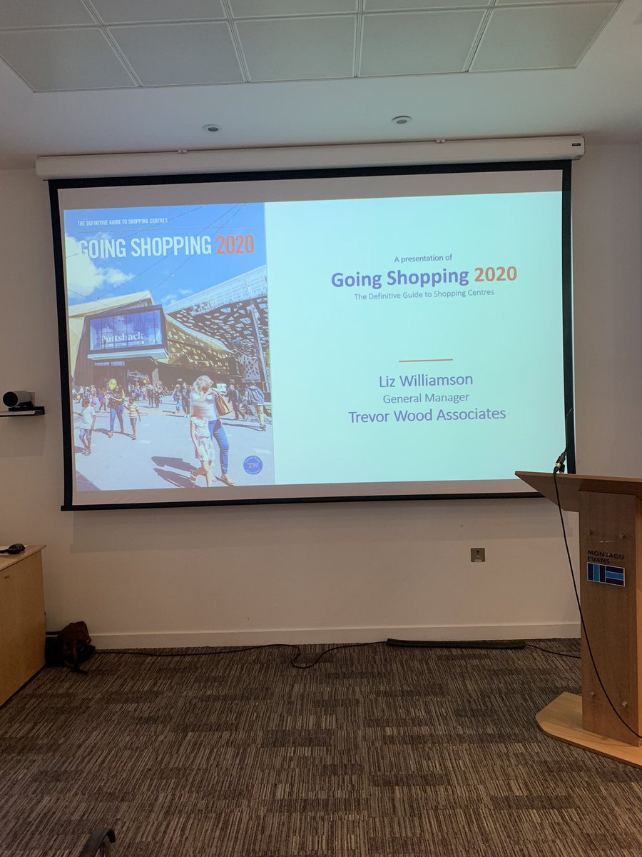 This morning we launched our new review, Going Shopping 2020 - The Definitive Guide to Shopping Centres. Thank you <a href="/MontaguEvansLLP/">Montagu Evans</a> for hosting and everyone who attended! #retail #intown #shoppingcentres