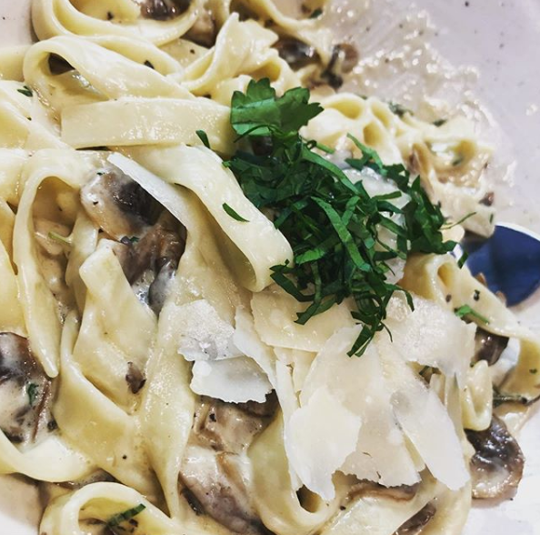 Our talented chef at the Wilson Cafe has added a new dish to the menu. Come down and try our wild mushroom tagliatelle with Parmesan. #feedingcreativity #lovefood #lunchsorted