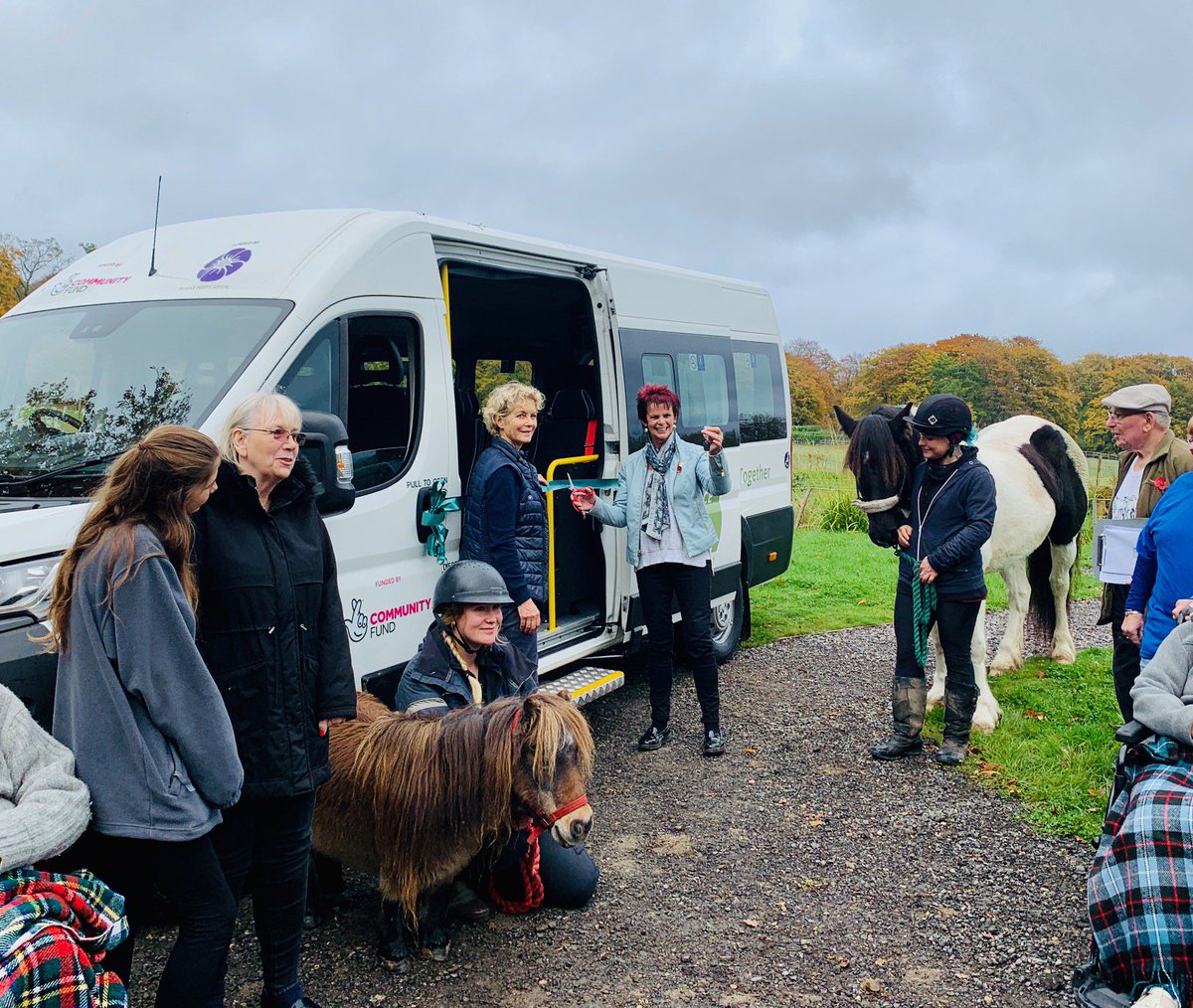If you are part of a #community or #social group &amp; would like to visit us, please do get in touch! Our #CommunityTeam tailor each visit so that you get the very best experience! (we even have a new #minibus to help you with travel arrangements!) nicky@manechancesanctuary.org