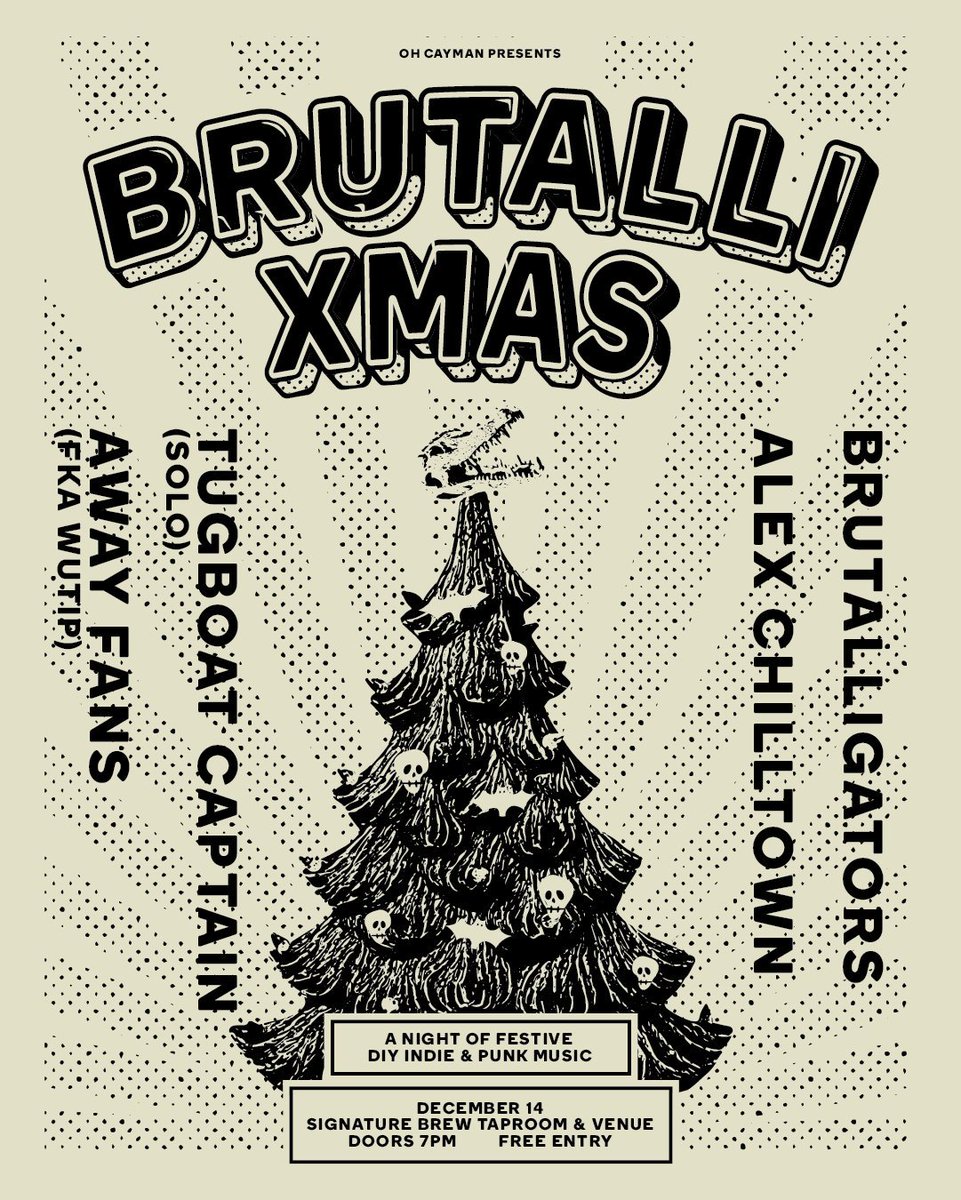Oh hey it's brutallixmas again look at that <a href="/AlexChilltown/">Alex Chilltown</a> <a href="/tugboatcptnband/">tugboat captain</a>  <a href="/WutipMusic/">Wutip</a>