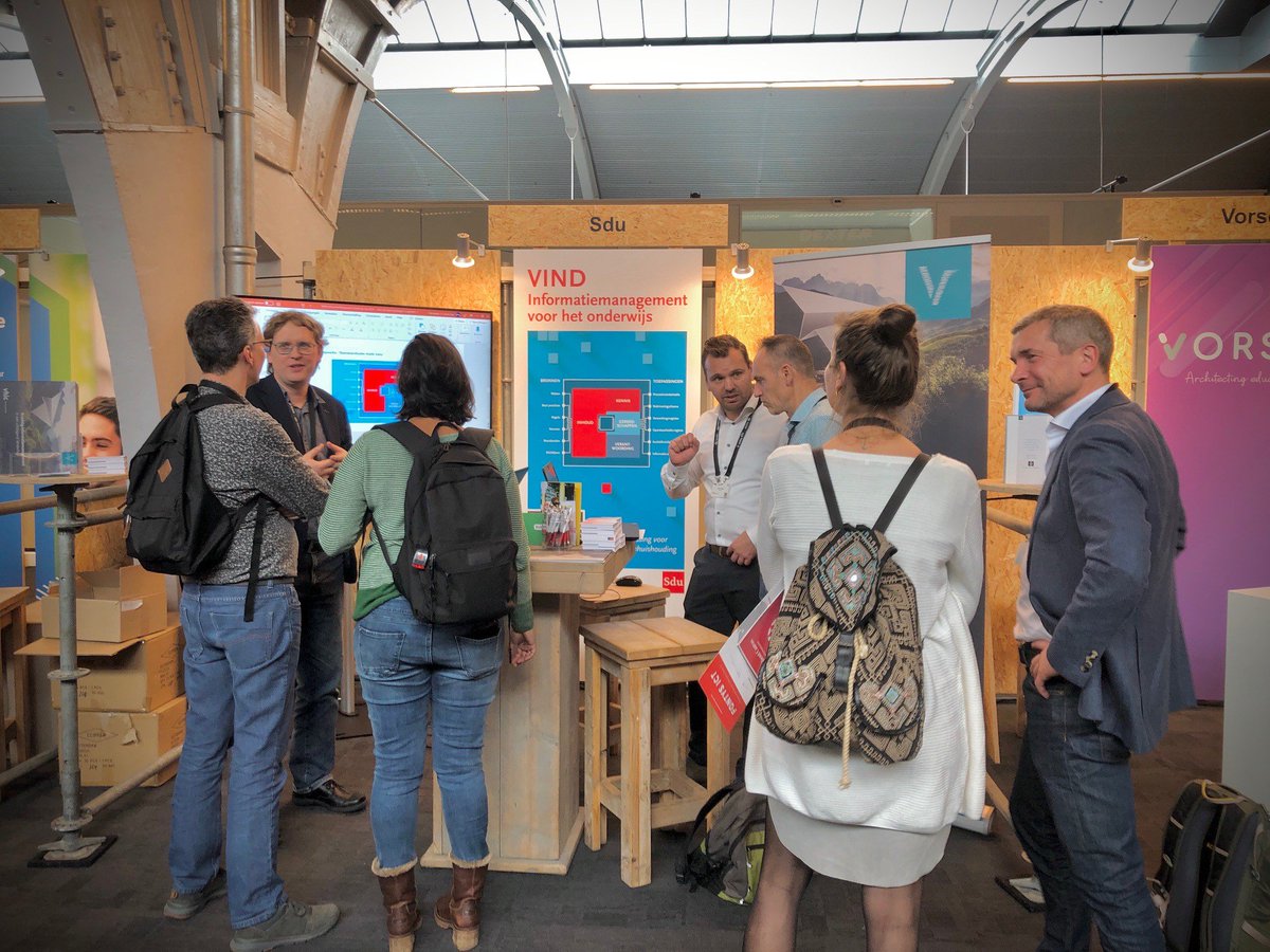 Wij zijn erbij! De SURF Onderwijsdagen 2019 in 's-Hertogenbosch. Samen met <a href="/VHICinfo/">VHIC</a> vertellen we u graag over VIND Informatiemanagement (model-DSP) voor het onderwijs. Wat kunt u ermee? En waar helpt het u mee? Kom langs bij onze stand. #Surfonderwijsdagen #Sdu #VHIC #VINDIM