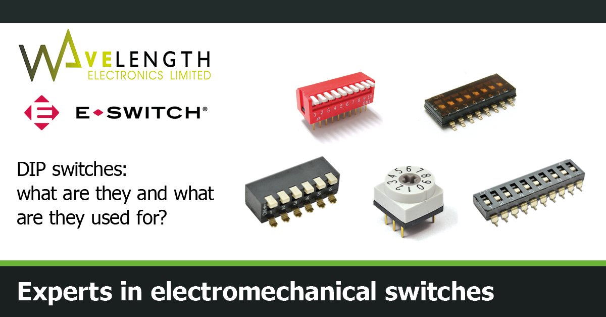 Wavelengthelec's tweet photo. Do you know the advantages of using one type of  #DIPSwitch over another?

https://t.co/s6Yy7jAhTq

@ESwitch is a leading supplier of quality  #electromechanical  #switches. Contact the Wavelength team for more information about their range of switches. https://t.co/OJd5YeE9Of