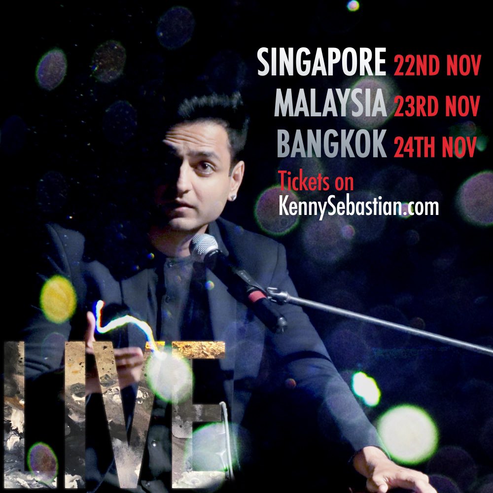 Kenny Sebastian On Twitter Coming To Singapore Malaysia And Bangkok This November 22nd Weekend Doing My One Hour Solo Live Stand Up Comedy Show Get Your Tickets On Https T Co Eqabrcqrje Southeastasia Singapore