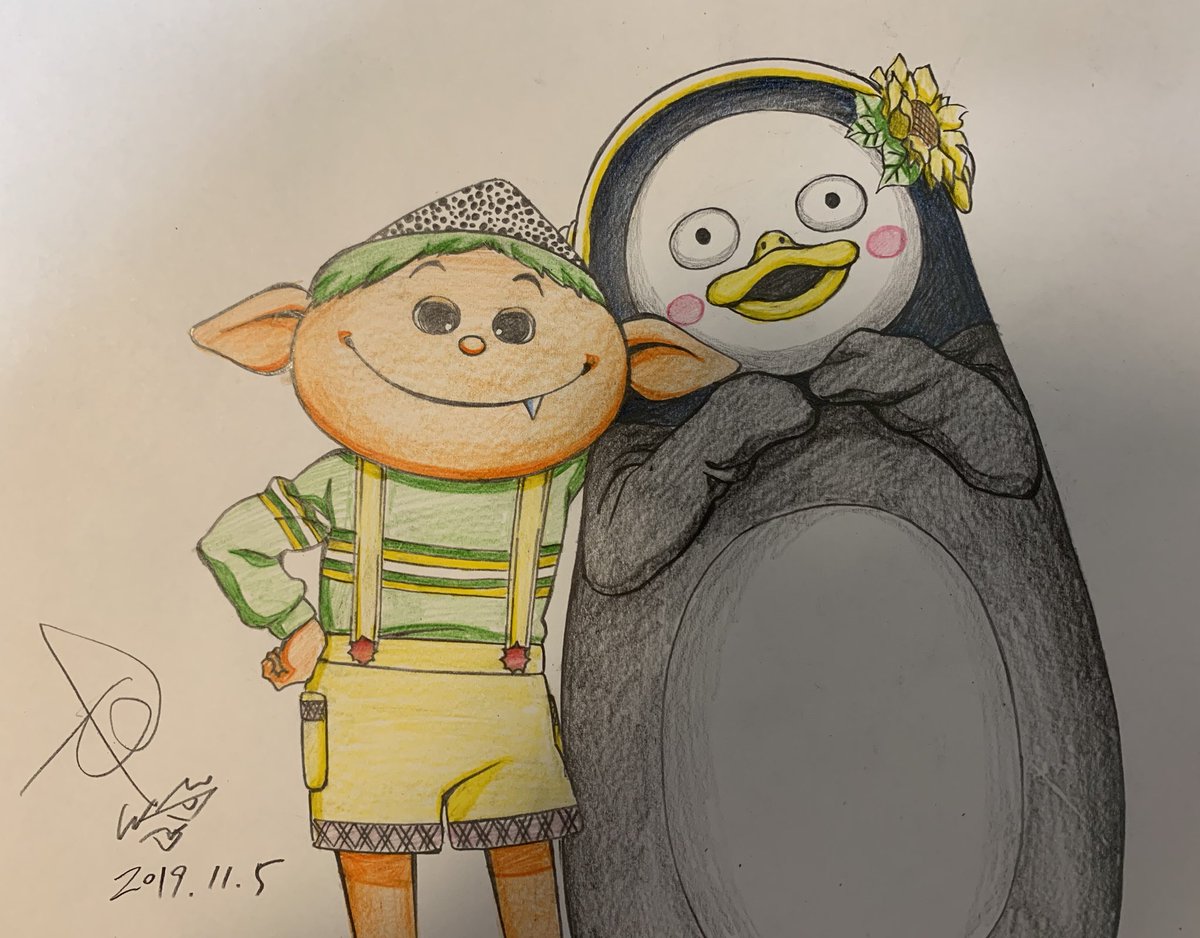 「ㅎㅎ요즘 대세~~^^;;
뚝딱이와GP 」|노길보のイラスト