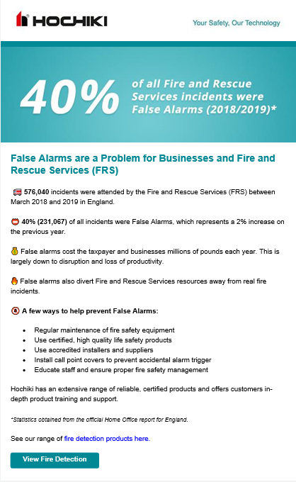 firetradesupp's tweet photo. Good advice here from @HochikiEurope  #nofalsealarm #firesafety #testitueday https://t.co/kgwq349aGo
