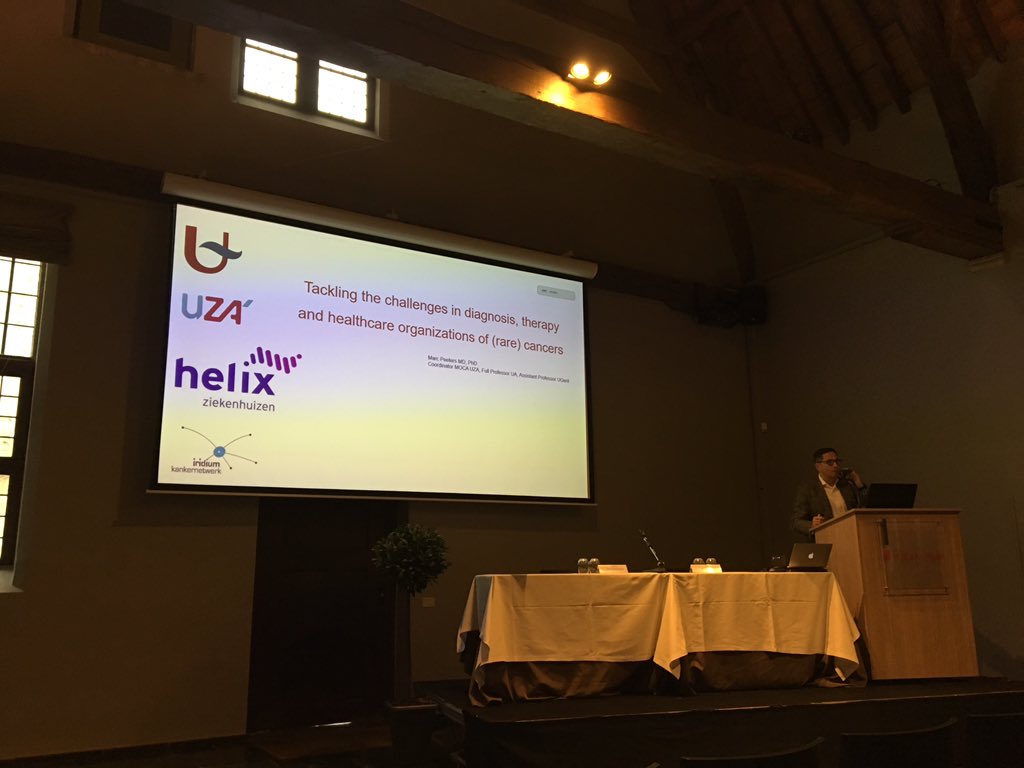 irdirc's tweet photo. #ibrd19 ✅ Dr #MarcPeeters #Uza ➡️ tackling the #challenges in #diagnosis, #therapy n #healthcare organization of #rare #cancer @ITN_PROFILE @EJPRareDiseases #clinical #molecular #imaging #evaluation #rarecancer #raredisease #etichs #MobileApp #patient #multidisciplinary https://t.co/EnNQkP6sNb