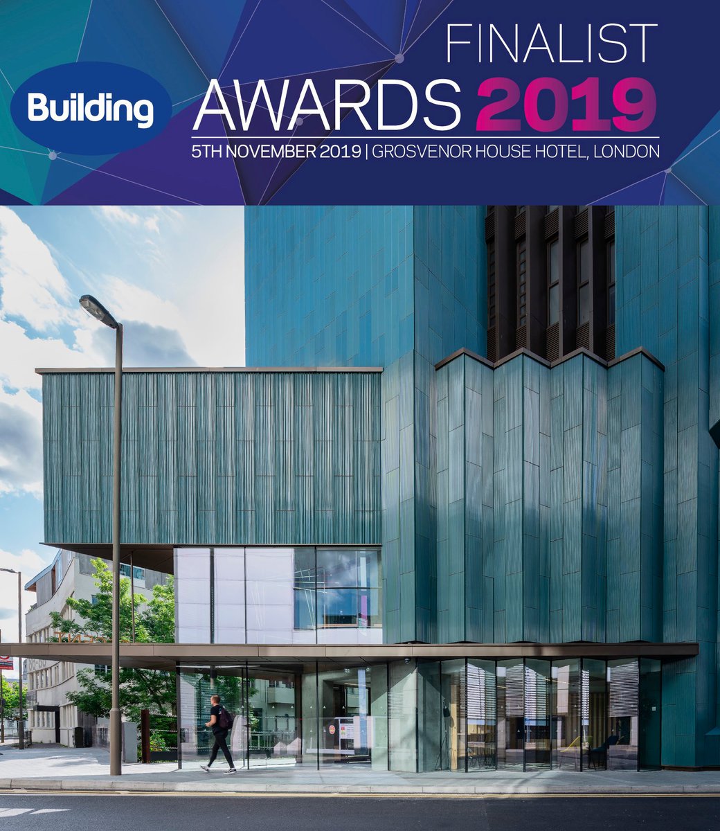 Met_Work's tweet photo. Looking forward to the 2019 @buildingawards ceremony this evening. #MapletonCrescent has been shortlisted in the โHousing Project of the Yearโ category. Best of luck to all nominees!
@Pocket_Living @WTPartnership @VisionModular @MendickWaring @ClancyConsult @barrett_mahony https://t.co/FwZBIj2ezW