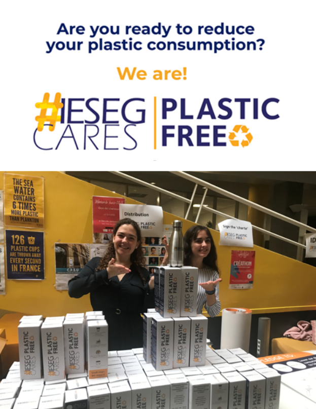 IESEG's tweet photo. Ready to reduce your plastic consumption? #IESEG launches the ‘Plastic Free’ initiative on its #Lille &amp; #Paris campuses !

#IESEGExperience #IESEGCares♻️ https://t.co/PIi4OwSzRg