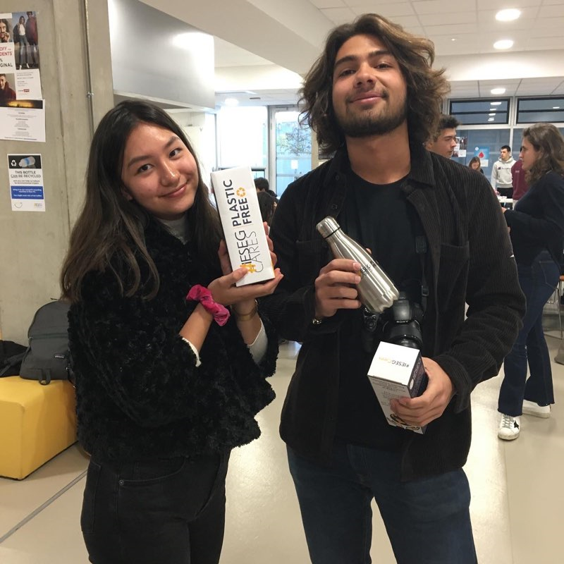 IESEG's tweet photo. Ready to reduce your plastic consumption? #IESEG launches the ‘Plastic Free’ initiative on its #Lille &amp; #Paris campuses !

#IESEGExperience #IESEGCares♻️ https://t.co/PIi4OwSzRg