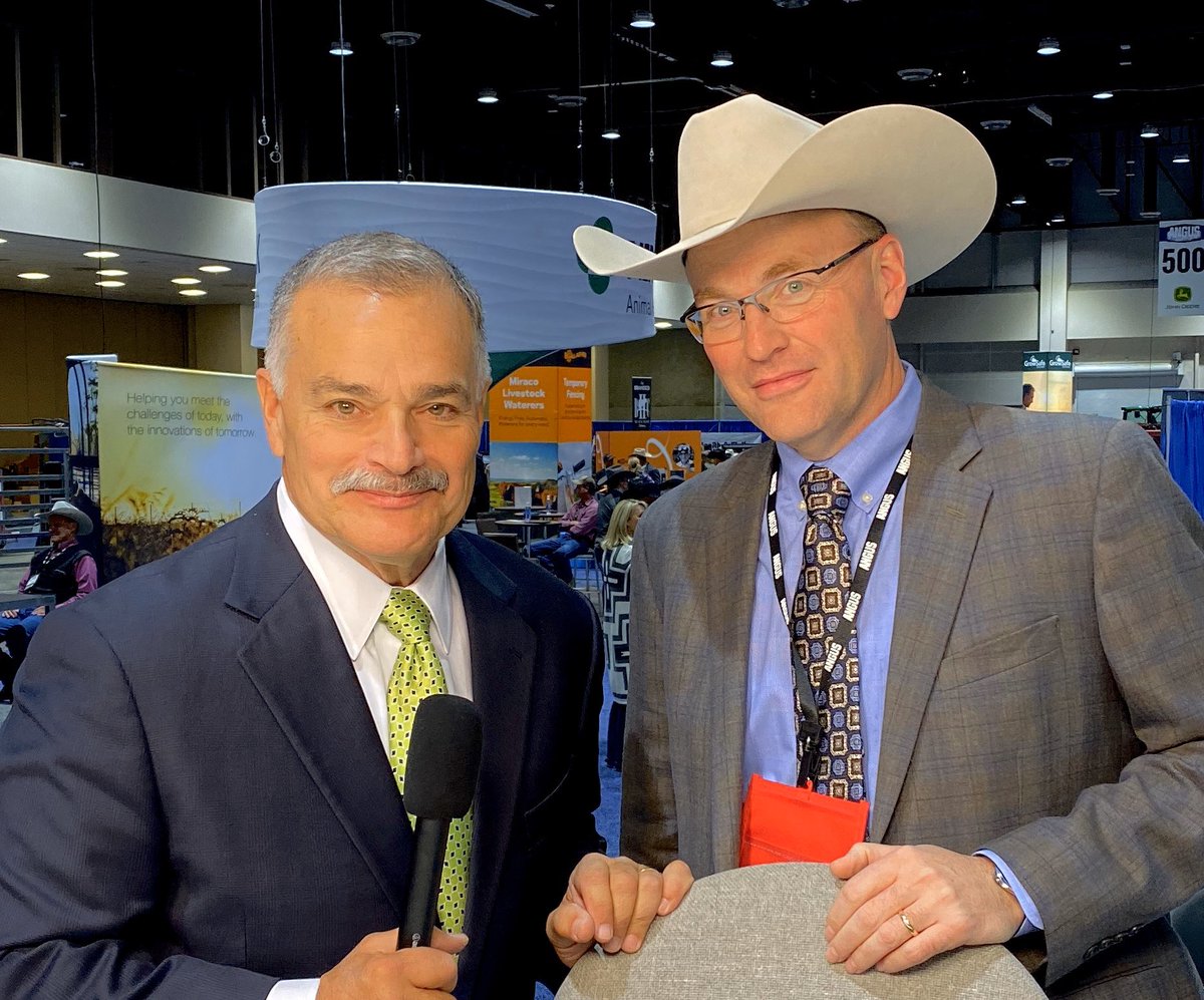 maxarmstrong's tweet photo. PEOPLE FORSAKING MEAT? Don’t you believe it, Mark McCully says. Per capita meat consumption in 2020 will be as high as it’s been in 20 yrs. He’ll be on our show this coming weekend. https://t.co/Z02PXZd8eO @BEEFMagazine @Feedstuffs @agbizweek @AngusAssoc @CABcattle #AngusCon19 https://t.co/2VhflXQdcq