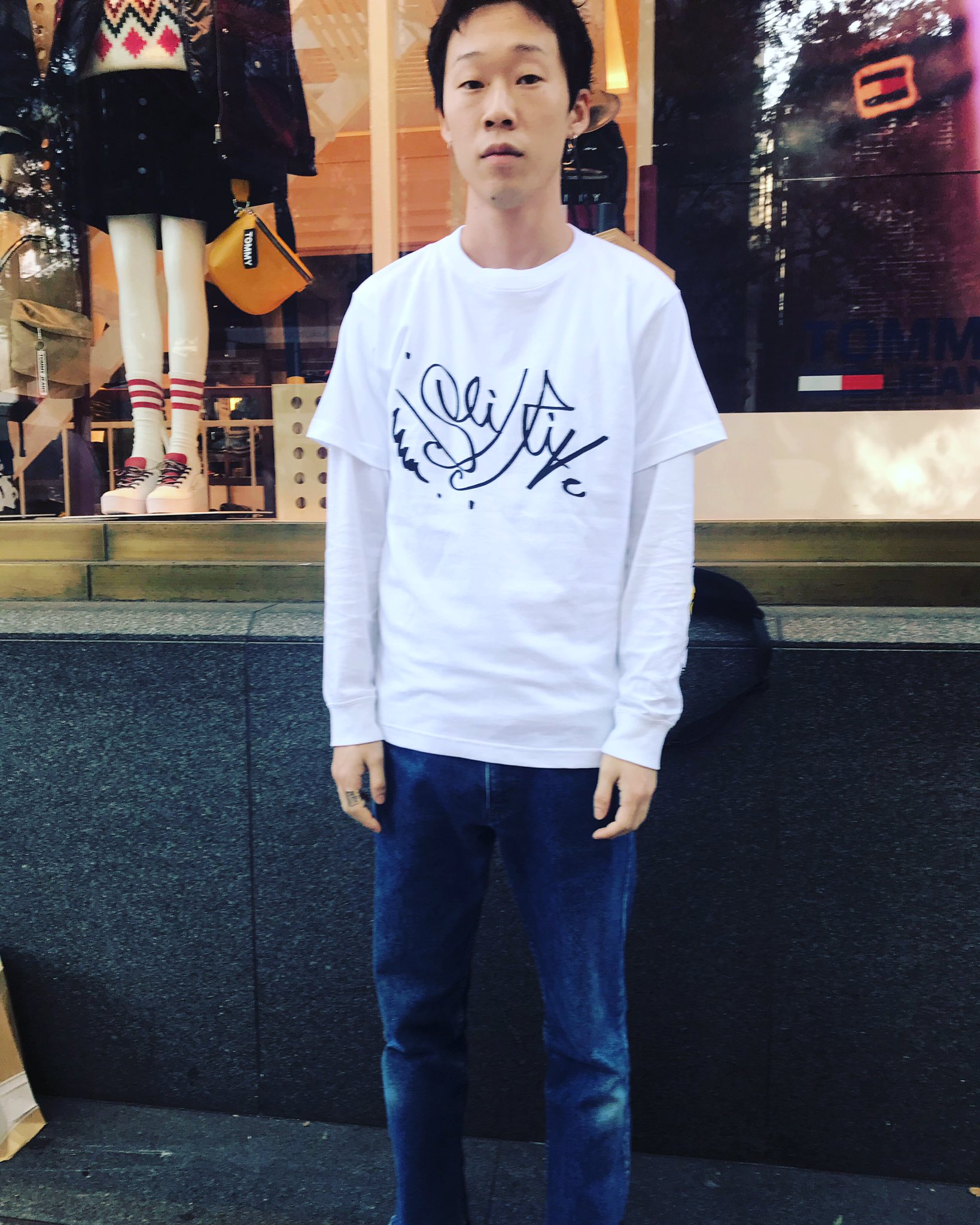 Slidrive 着てもらいました 企画 原宿にいた古着好きのお洒落男子 細身でスッとしてて似合ってる T Co Sk5xxwd9ye Slidrive ストリートスナップ サーフ系 スケーター 横乗り スケボー Sk8 Sk8erboy スケボー スケボーファッション