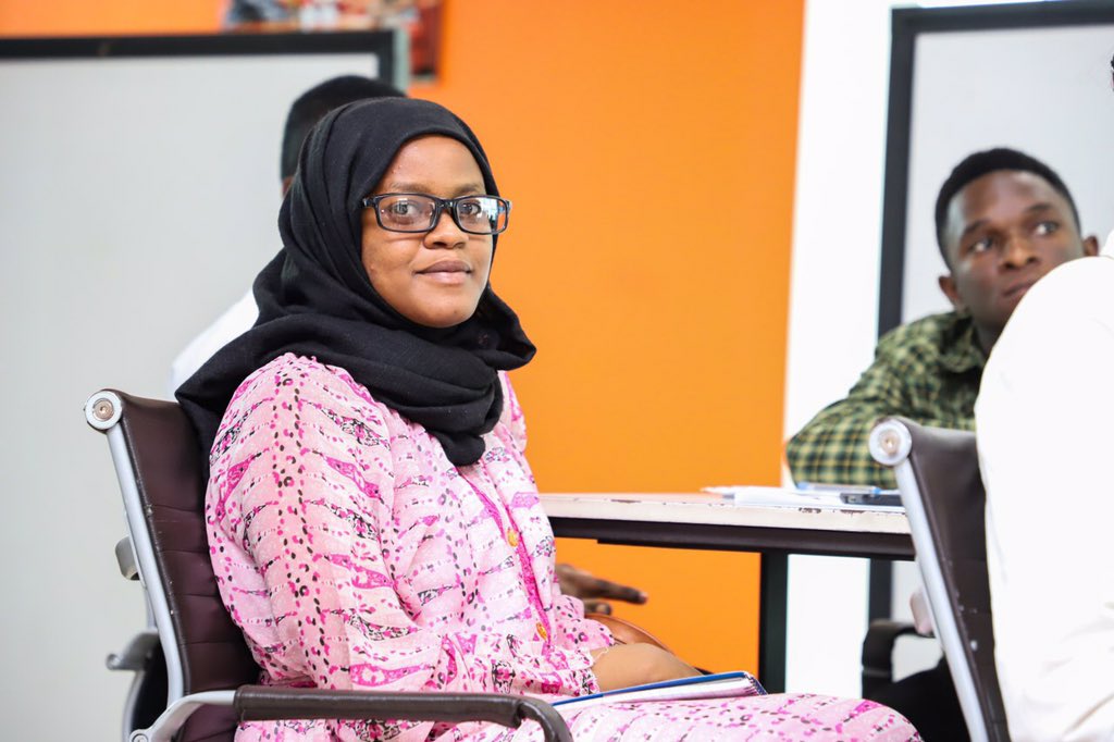 These 10 teams in #AMUABootcamp from across Tanzania are creating the next generation of social enterprises that will address challenges of PWDs on accessing #SRH services. Policies &amp; regulatory framework session by Dr. ELizabeth Mapela - Consultant in #SRH #Innovate4Disability