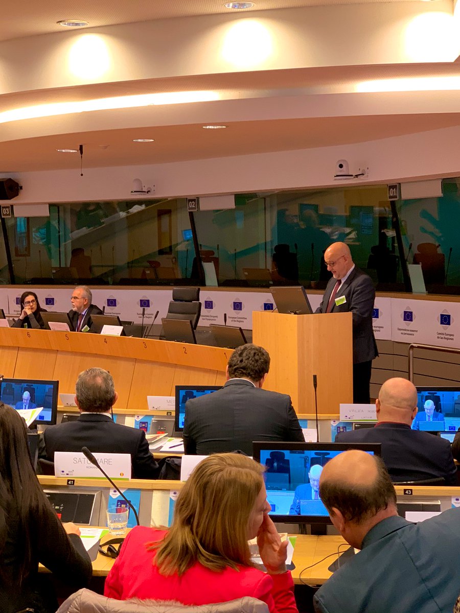 An economic strategy for peripheric regions forum in Brussel presented by Interreg Epicah project partners. Mr Xoan Vazquez Mao Secratary General Eixo Atlantico opened the debate.