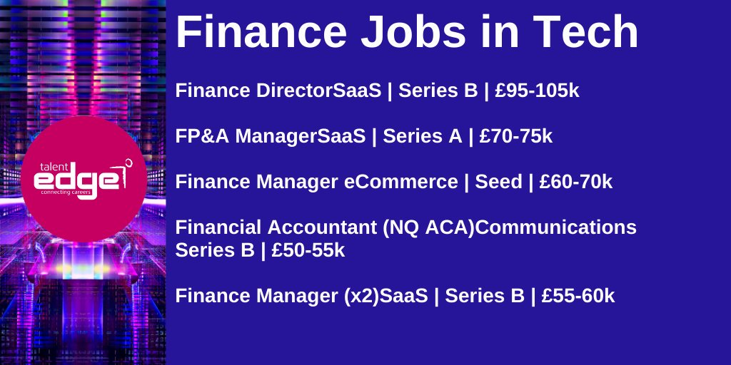 From Seed to B the Tech team at  <a href="/talentedgeLDN/">TalentEdge</a> is working with the most exciting startup and scaleups in London