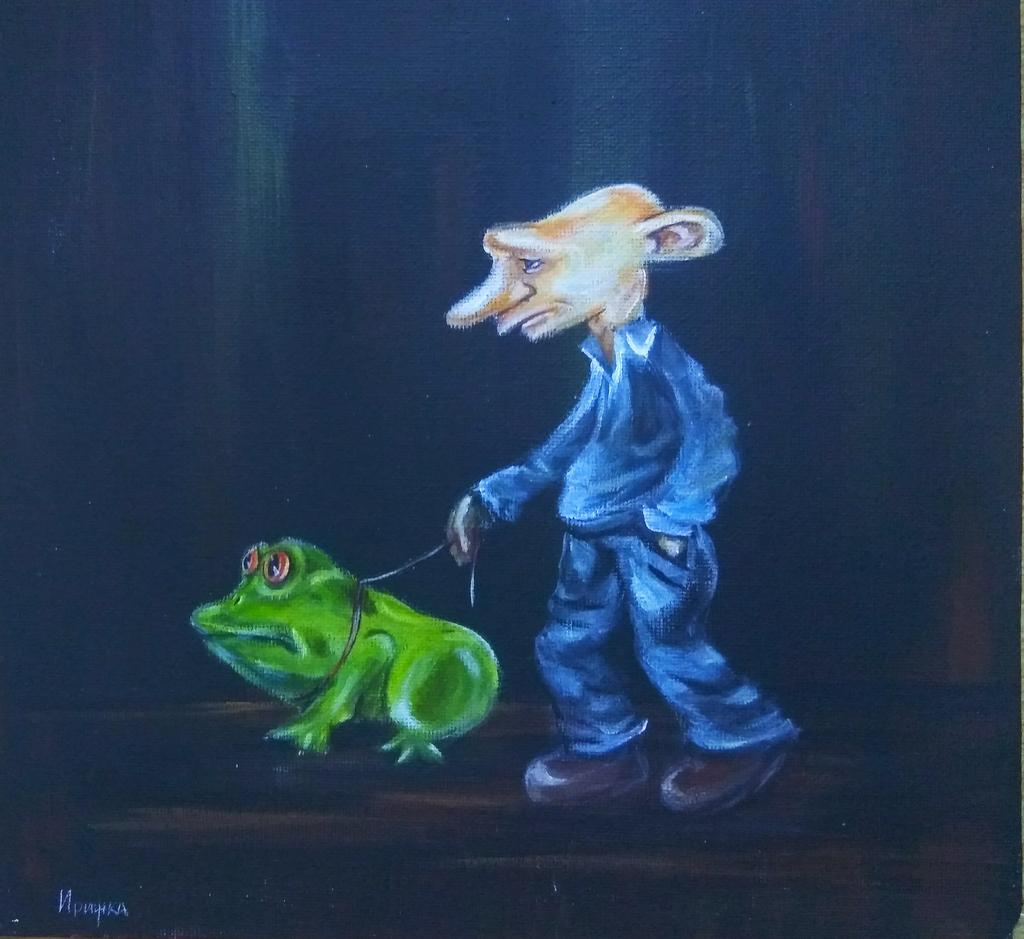 IrishkaUkraina's tweet photo. Χγйλο та його маленький зелений улюбленець
Холст, акрил
автор Ірина Савич, тобто я

#УкраинаБезЛаптей https://t.co/Y8QWm59dPx