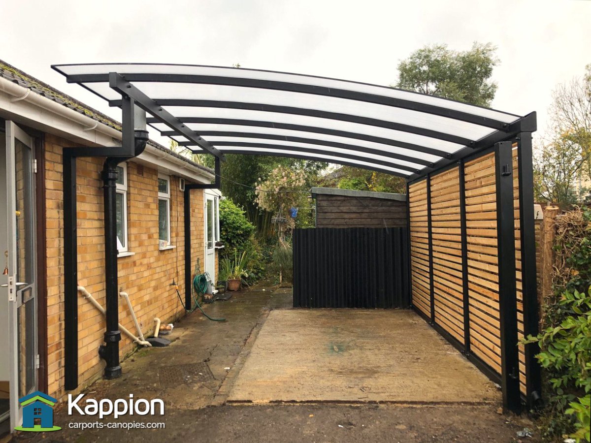 Kappion Carports Canopies On Twitter A Beautiful Contemporary Carport Canopy Installed Cheltenham Intended To Replace An Old Garage Width 3 8 Metres Length 4 7 Metres Eaves Height 2 1 Metres For