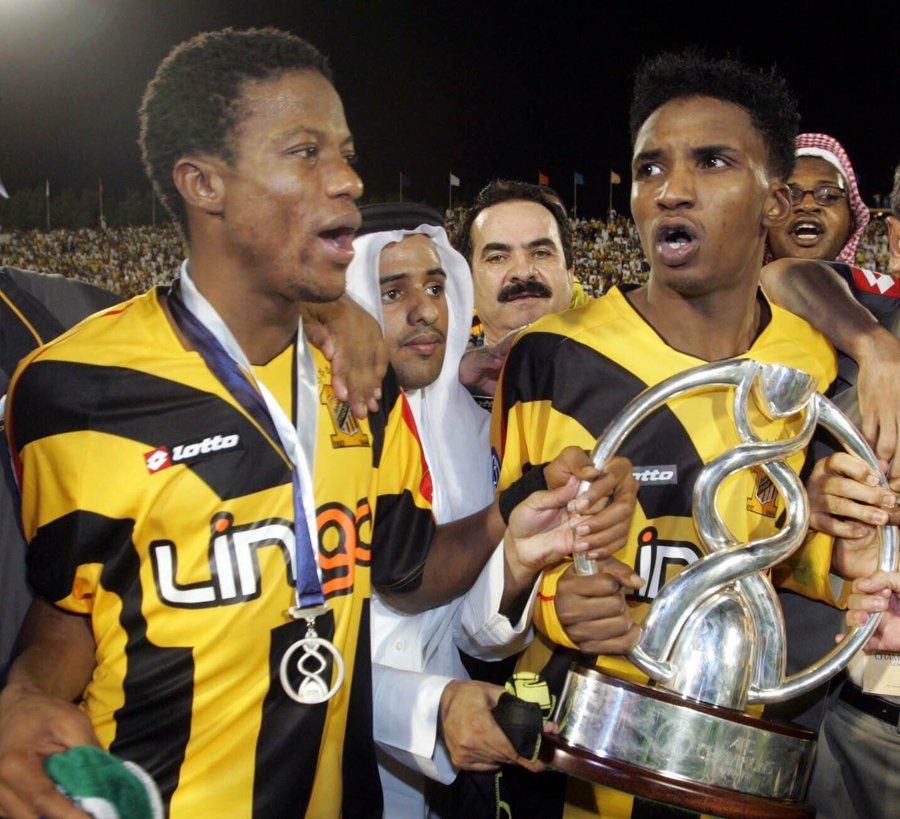 #ACLElite | #ACLTwo (@theafccl) on Twitter photo On this day 1⃣4⃣ years ago,
<a href="/ittihad_en/">Al-Ittihad Club</a>
won the AFC Champions League for the 2nd consecutive year. 🏆🏆
last 🇸🇦 side to win the #ACL On this day 1⃣4⃣ years ago,
<a href="/ittihad_en/">Al-Ittihad Club</a>
won the AFC Champions League for the 2nd consecutive year. 🏆🏆
last 🇸🇦 side to win the #ACL