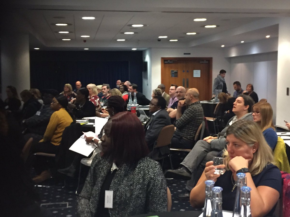 PSWs Ioana Roberts &amp; Sarah Range opening the East of England  PSW conf #radicalsocialwork2019