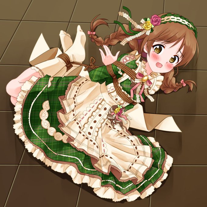 ゆるふわ藍子ちゃんを押し倒して縛り上げました。
(訳:デレステの藍子ちゃん健全絵を横に倒して緊縛絵に改造しました)
ボールギャグ差分や改造前の絵は以下のpixivからどうぞ。
https://t.co/TCe1jRahuc 